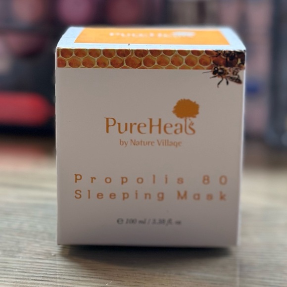 🆕 PURE HEALS Propolis 80 Sleeping Mask 100mL NIB (Expired) - Picture 2 of 2